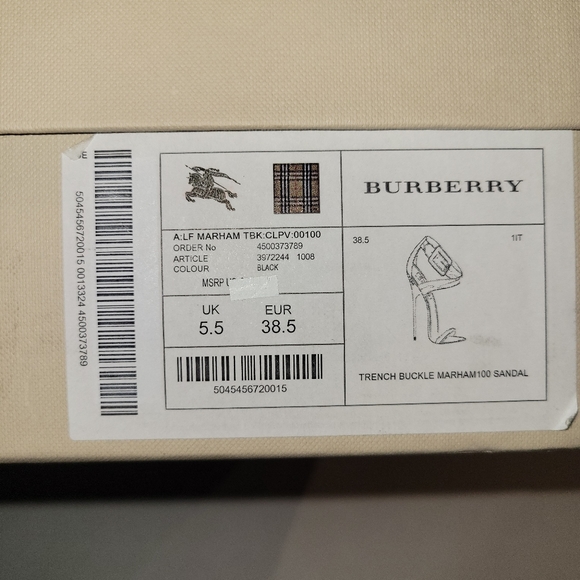 Burberry Marham Buckle high heels - Picture 5 of 9